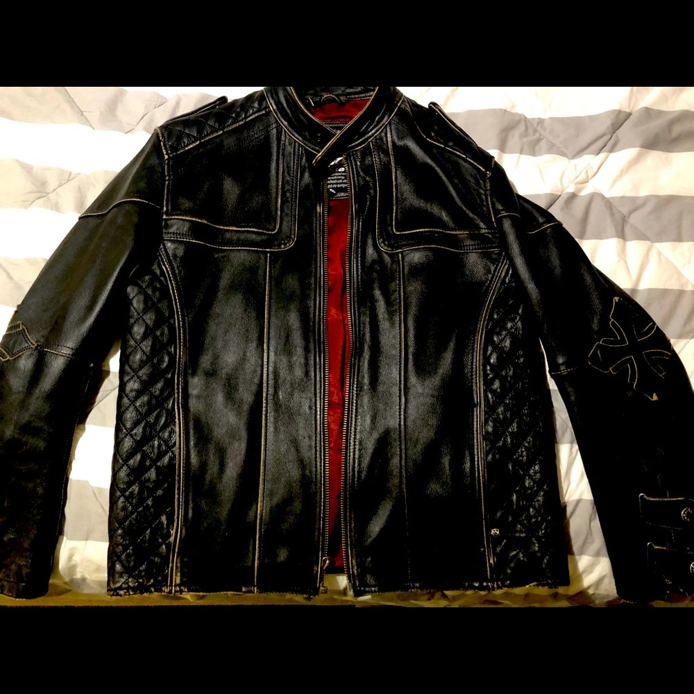 Affliction Limited Edition Leather Jacket